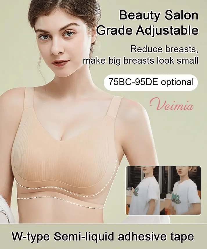 š„LIMITED TIME OFFERšWire-Free Non-Marking Skin-Friendly Push-Up Bra š„(Pack of 3)