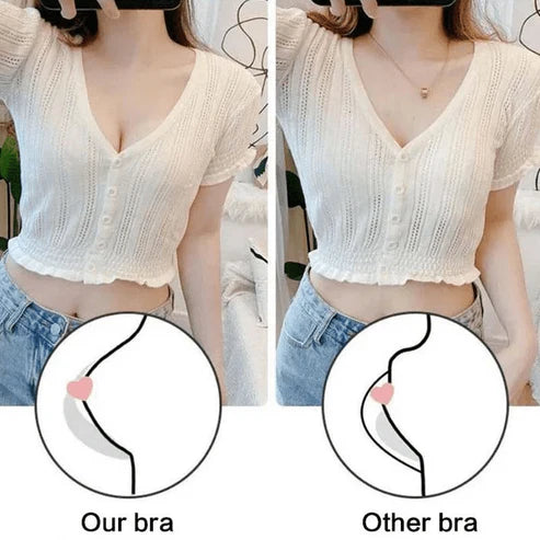 🎁Last Day 49% Off - Super gather bra | Wireless Push-up Bra👍No more sagging breasts