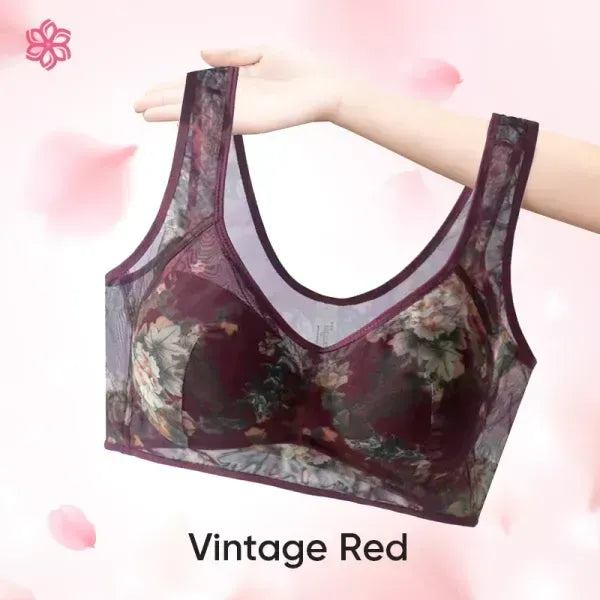 🔥Last Day Promotion - 49% OFF🔥Ice Silk Lace Cooling Comfort Bra