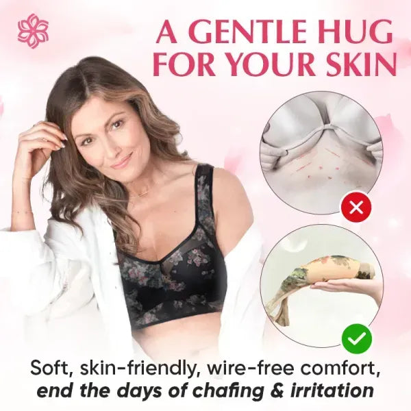 🔥Last Day Promotion - 49% OFF🔥Ice Silk Lace Cooling Comfort Bra